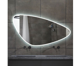 Овальное зеркало в ванну комнату с подсветкой Сейлу